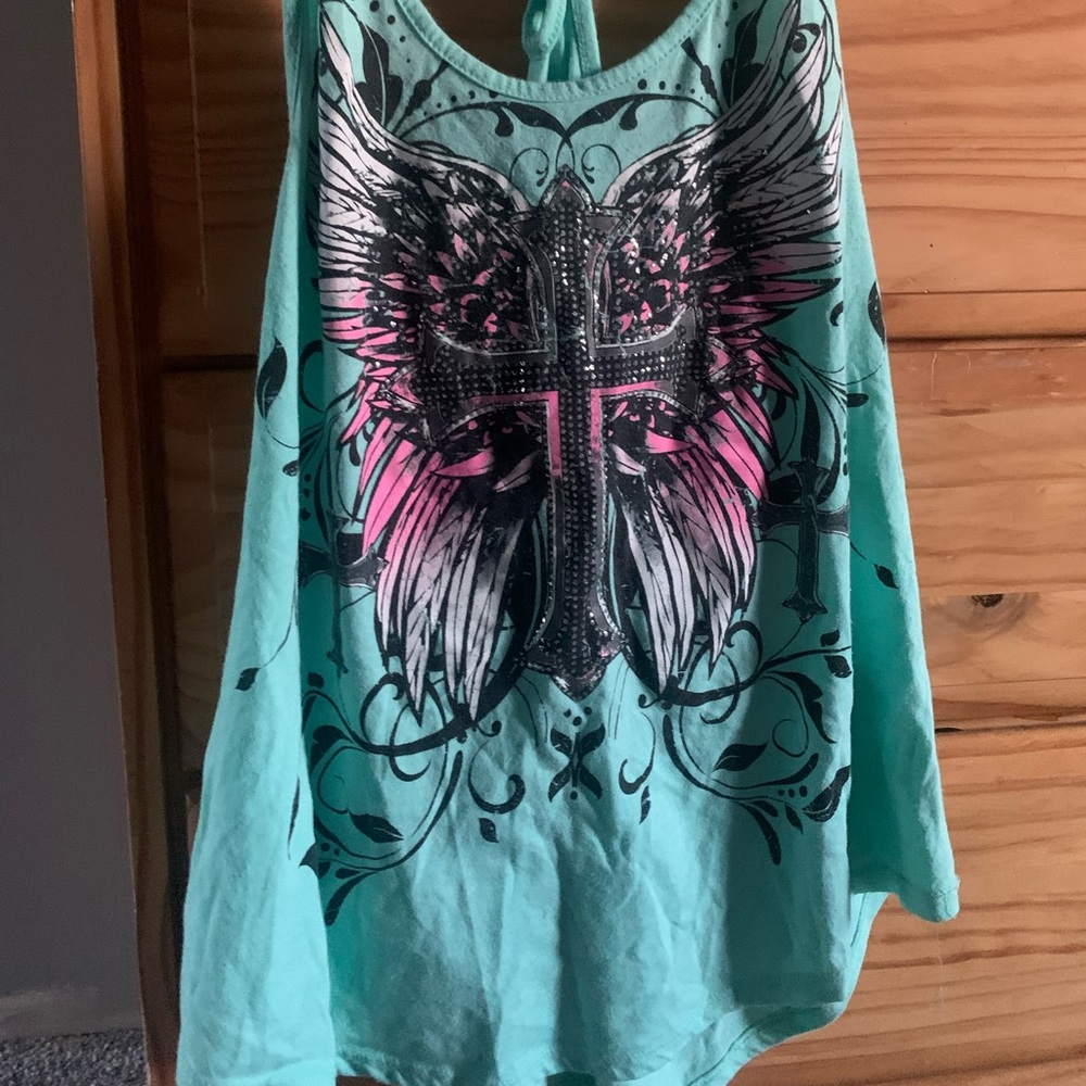 ransom cross tank top